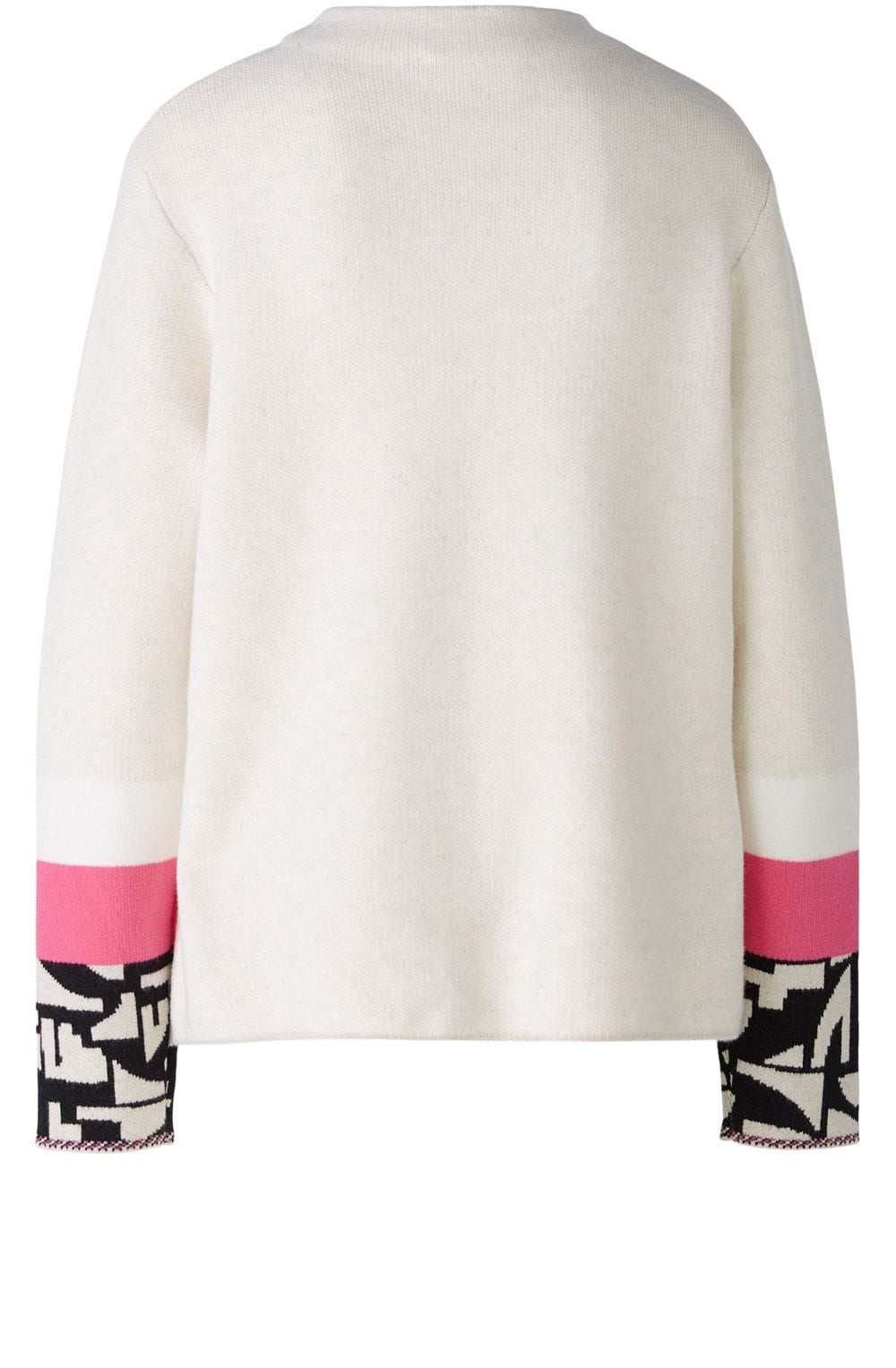 Stone Pink Funnel Neck Jumper