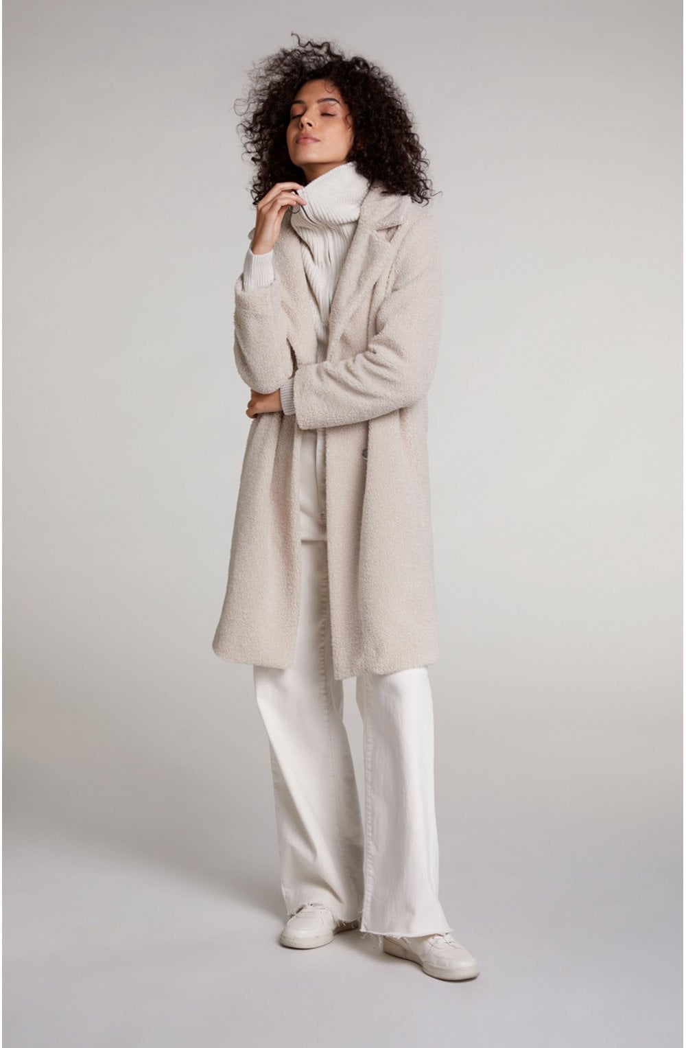 Stone Teddy Coat