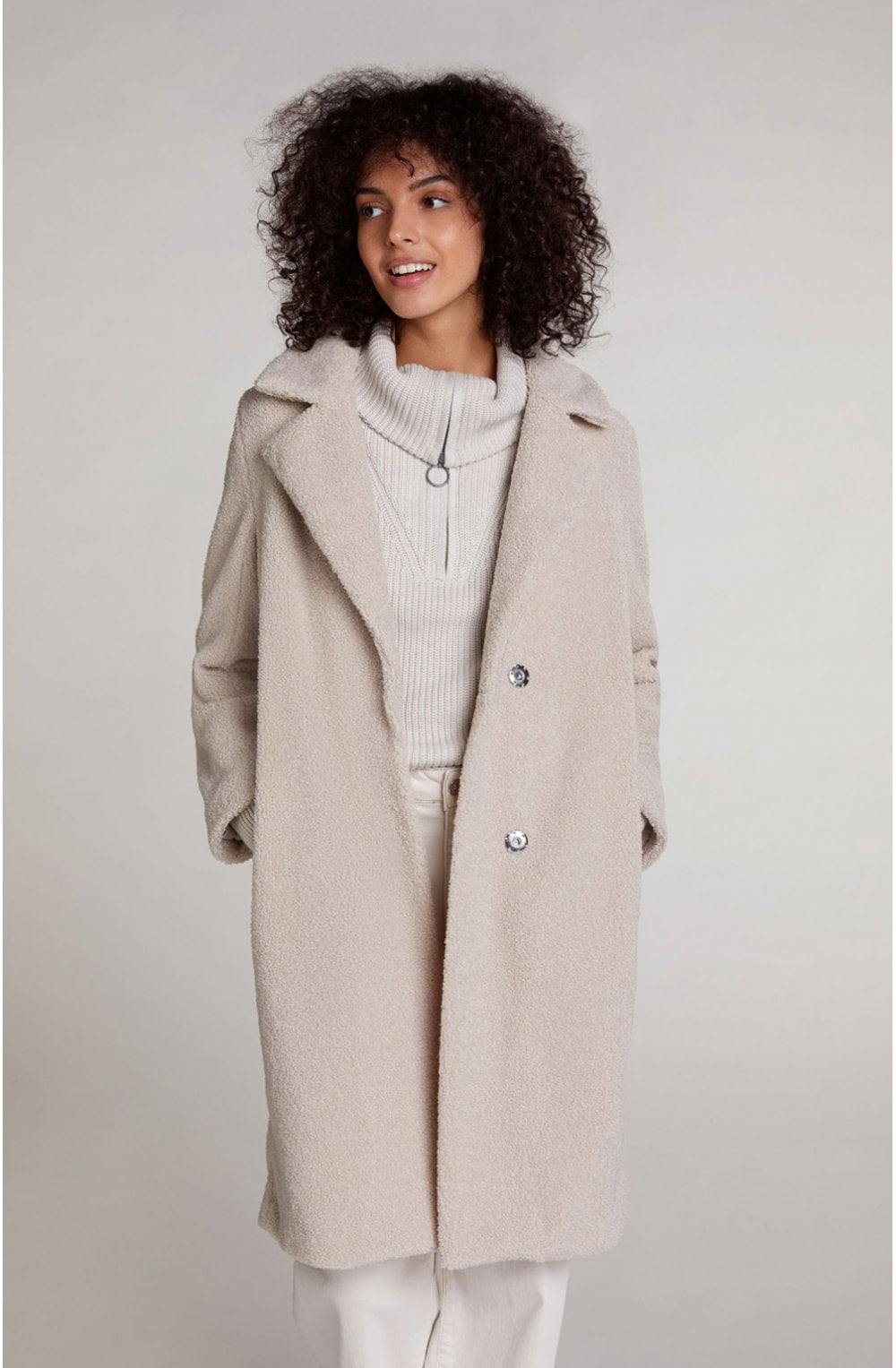 Stone Teddy Coat