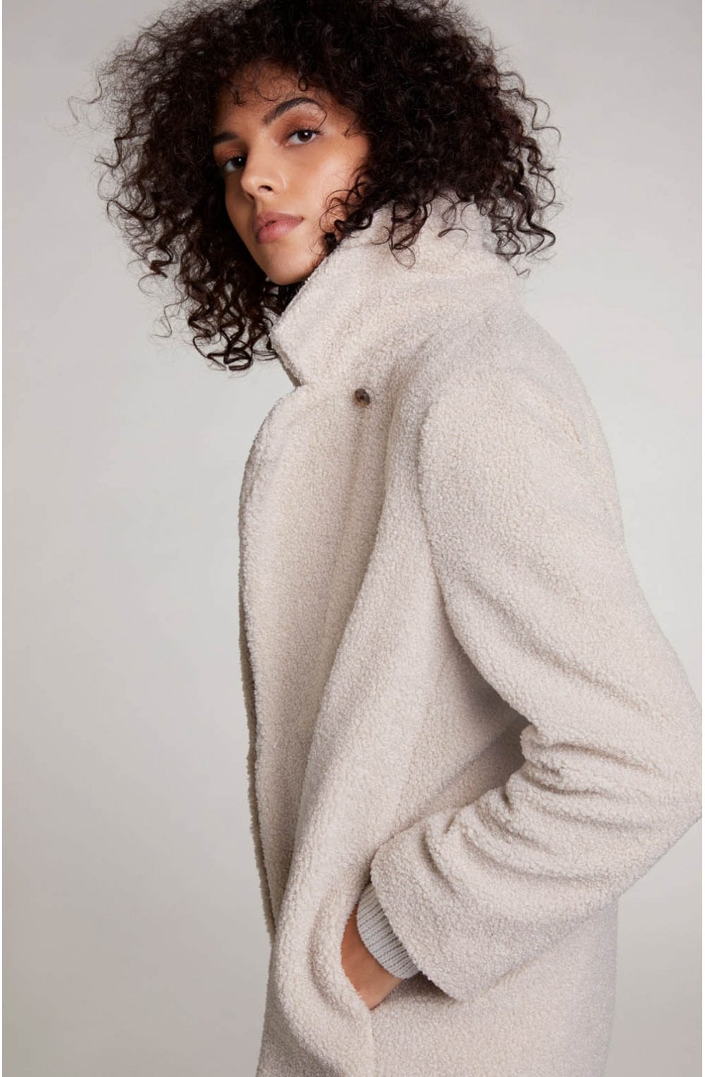 Stone Teddy Coat