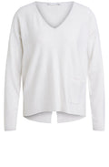 Stone V neck Jumper