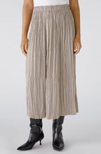 Stormy Taupe Crinkled Stain Touch Maxi Skirt