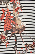Striped Bold Design Top