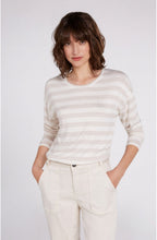 Striped Fine Knit Top