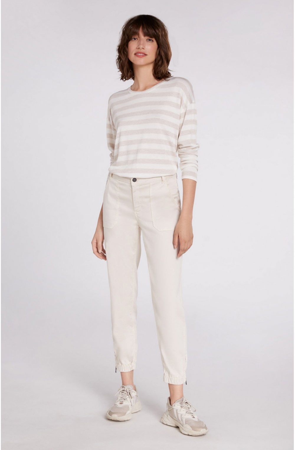 Striped Fine Knit Top