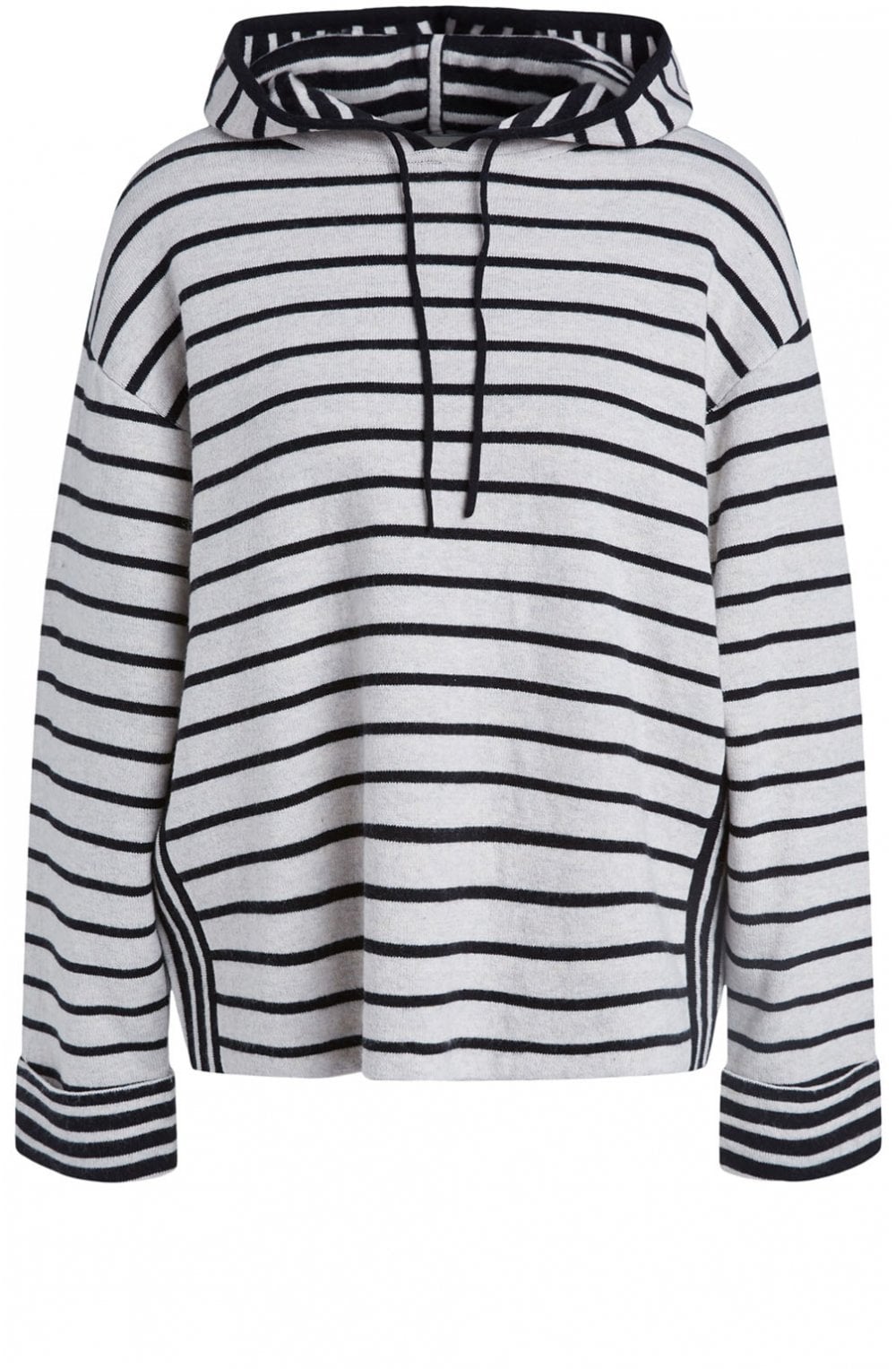 Striped Hooded Jumper