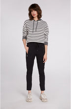 Striped Hooded Jumper