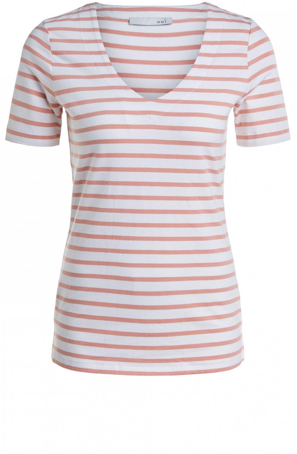 Striped Jersey T Shirt