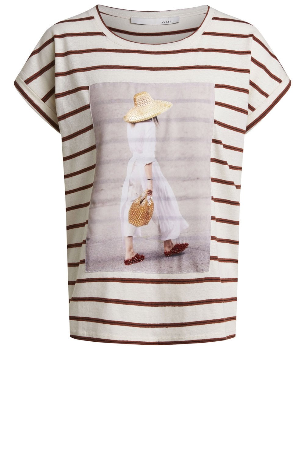 Striped Jersey T Shirt