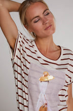 Striped Jersey T Shirt