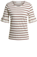 Striped Jersey T Shirt