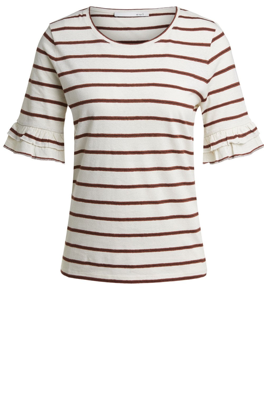 Striped Jersey T Shirt