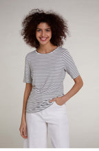 Striped Jersey T Shirt