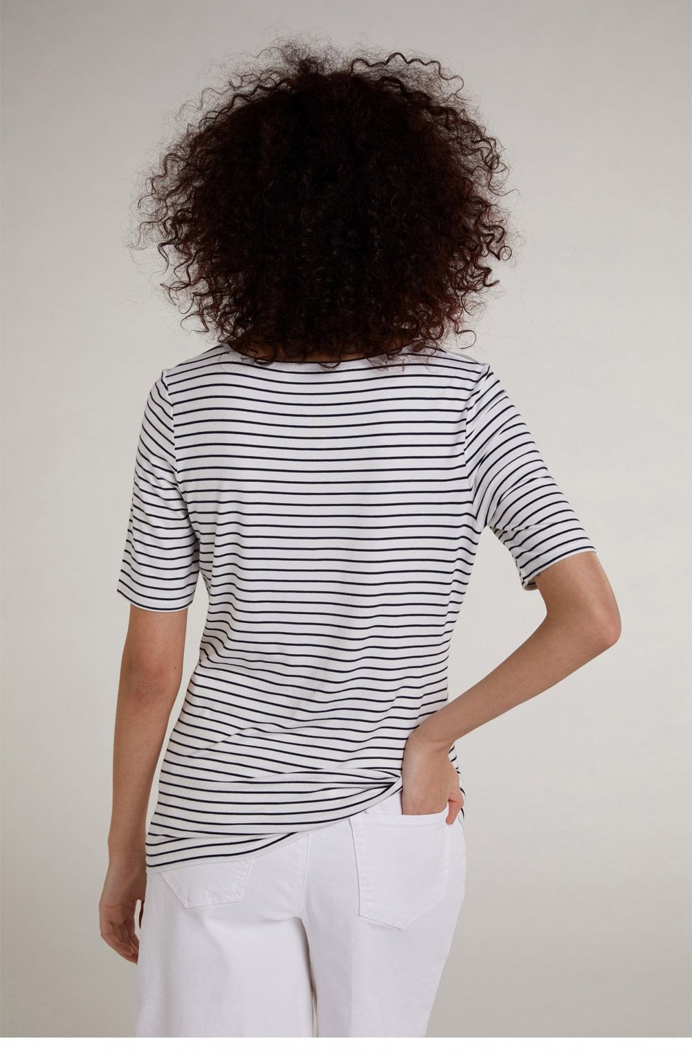 Striped Jersey T Shirt