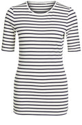 Striped Jersey Top