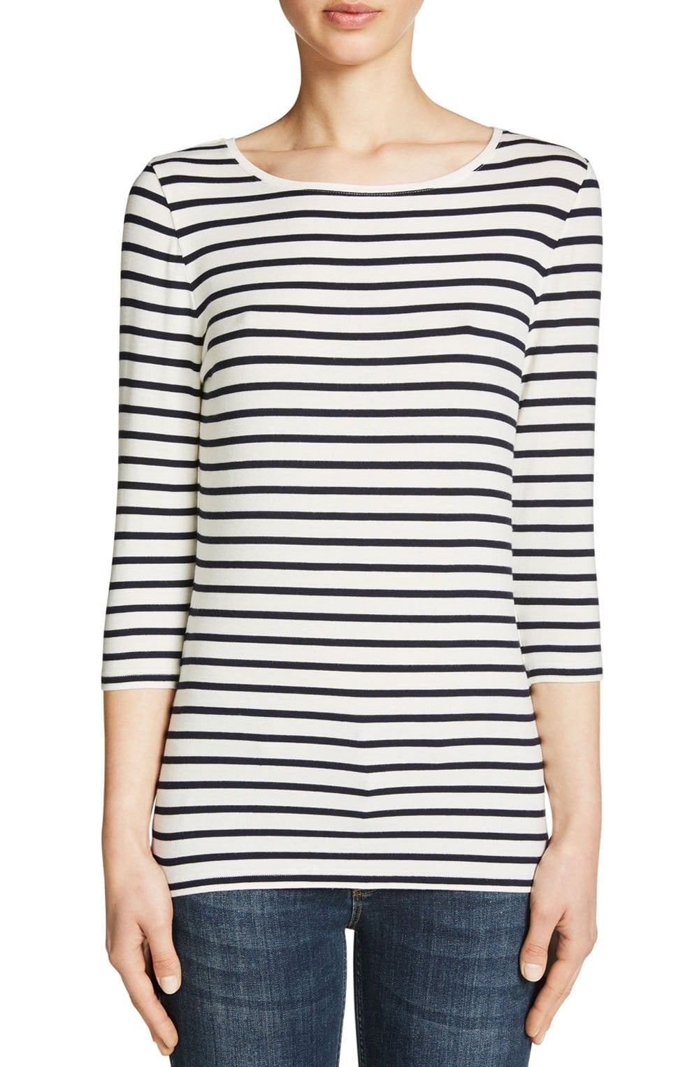 Striped Jersey Top