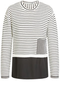 Striped Layered Effect Jumper