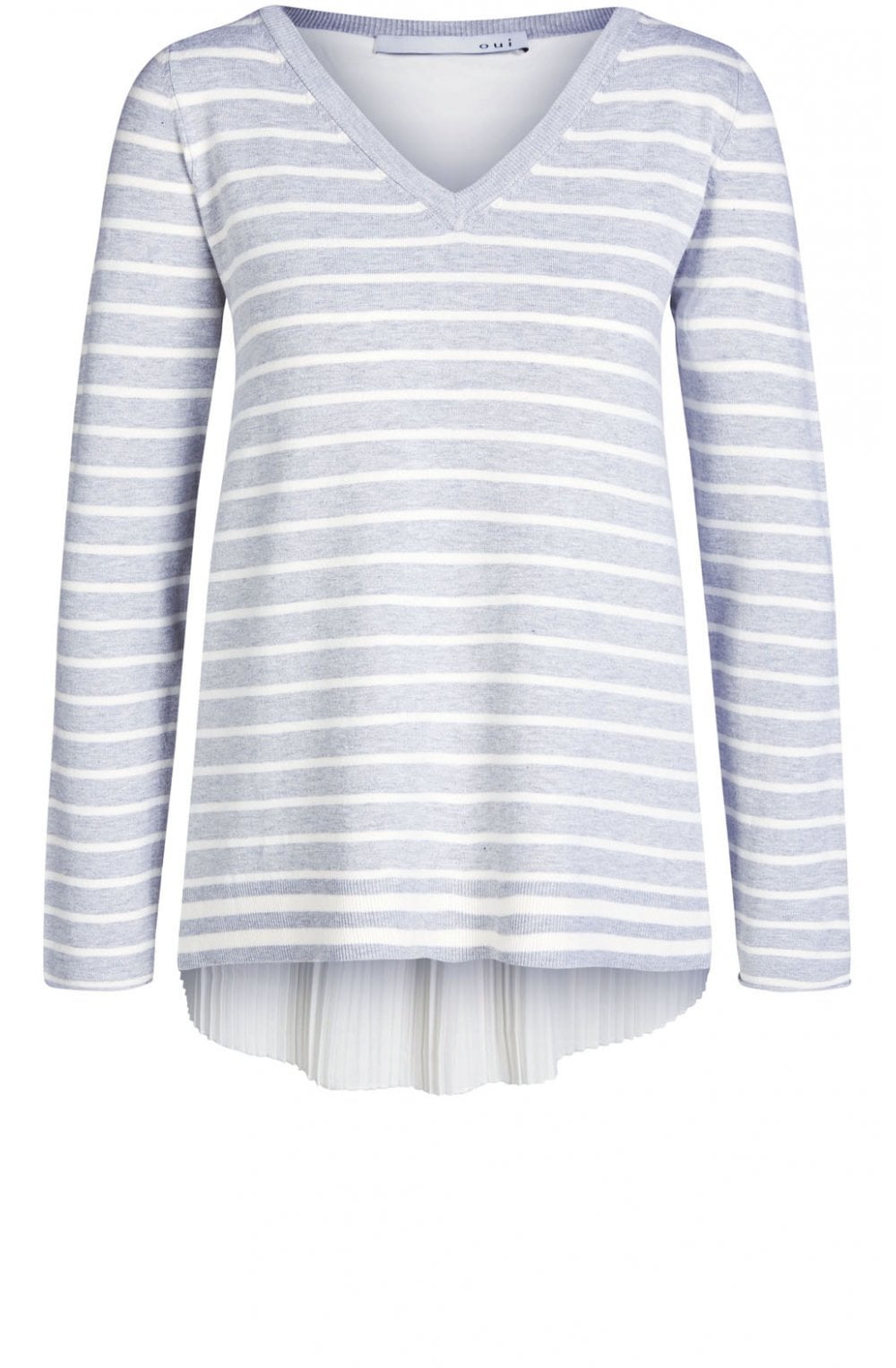 Striped Layered Effect Jumper