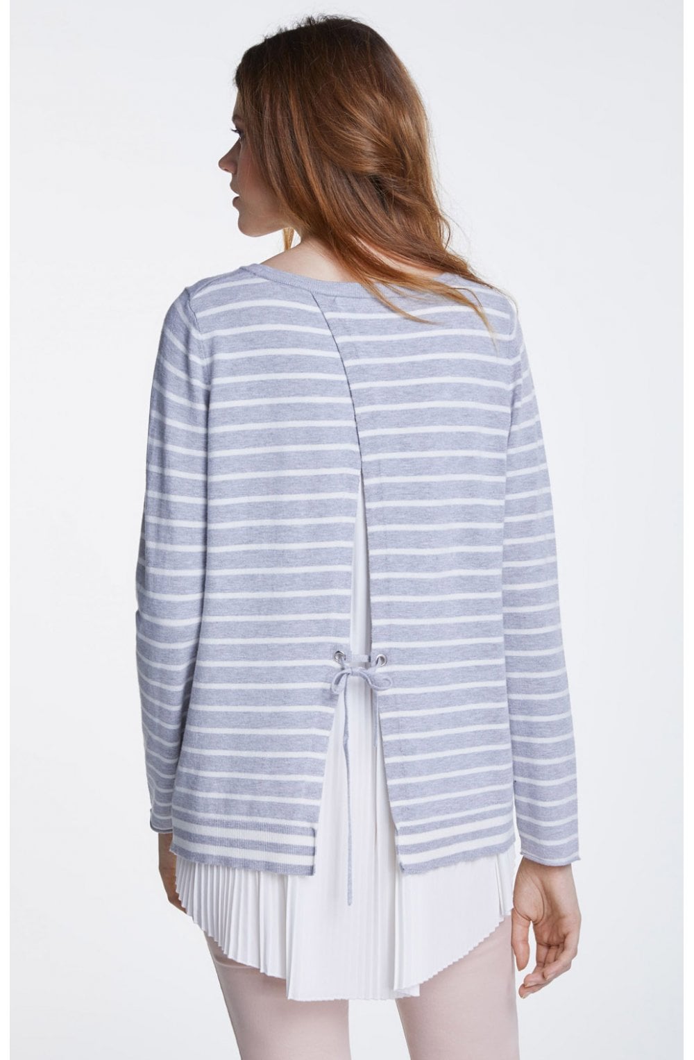 Striped Layered Effect Jumper