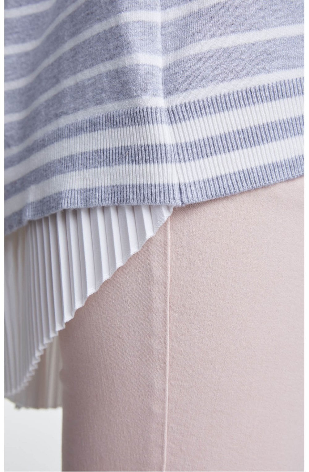 Striped Layered Effect Jumper