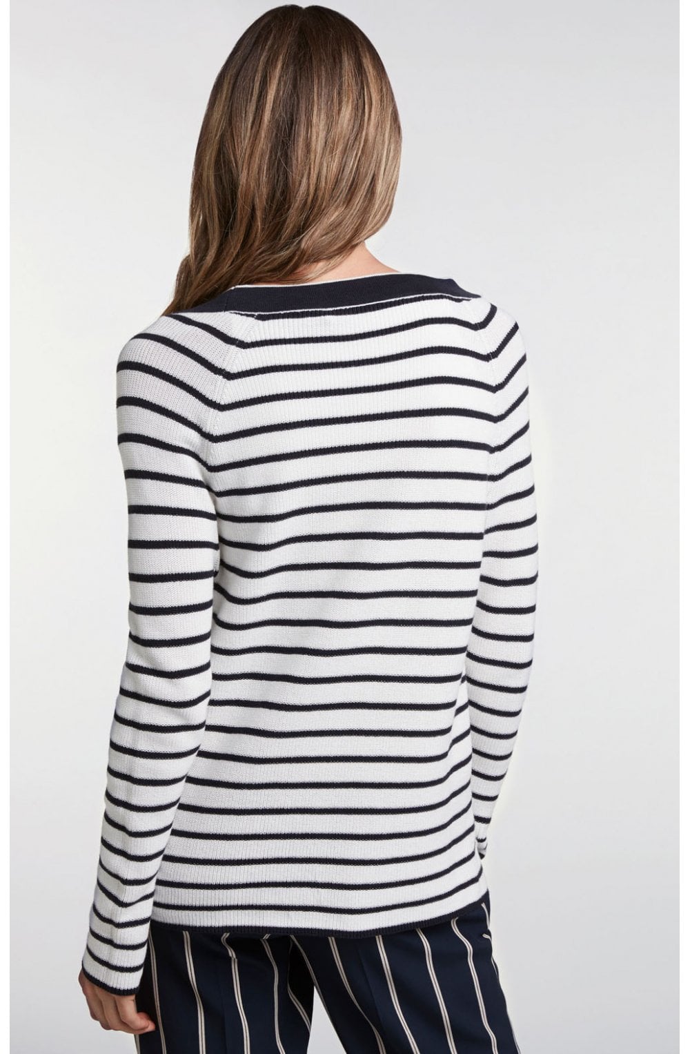 Striped Layered Effect Jumper