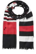 Striped Patterned Scarf