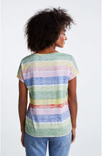 Striped Summer Fruit Design Top