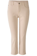 Sugar Beige Cropped Skinny Jeans