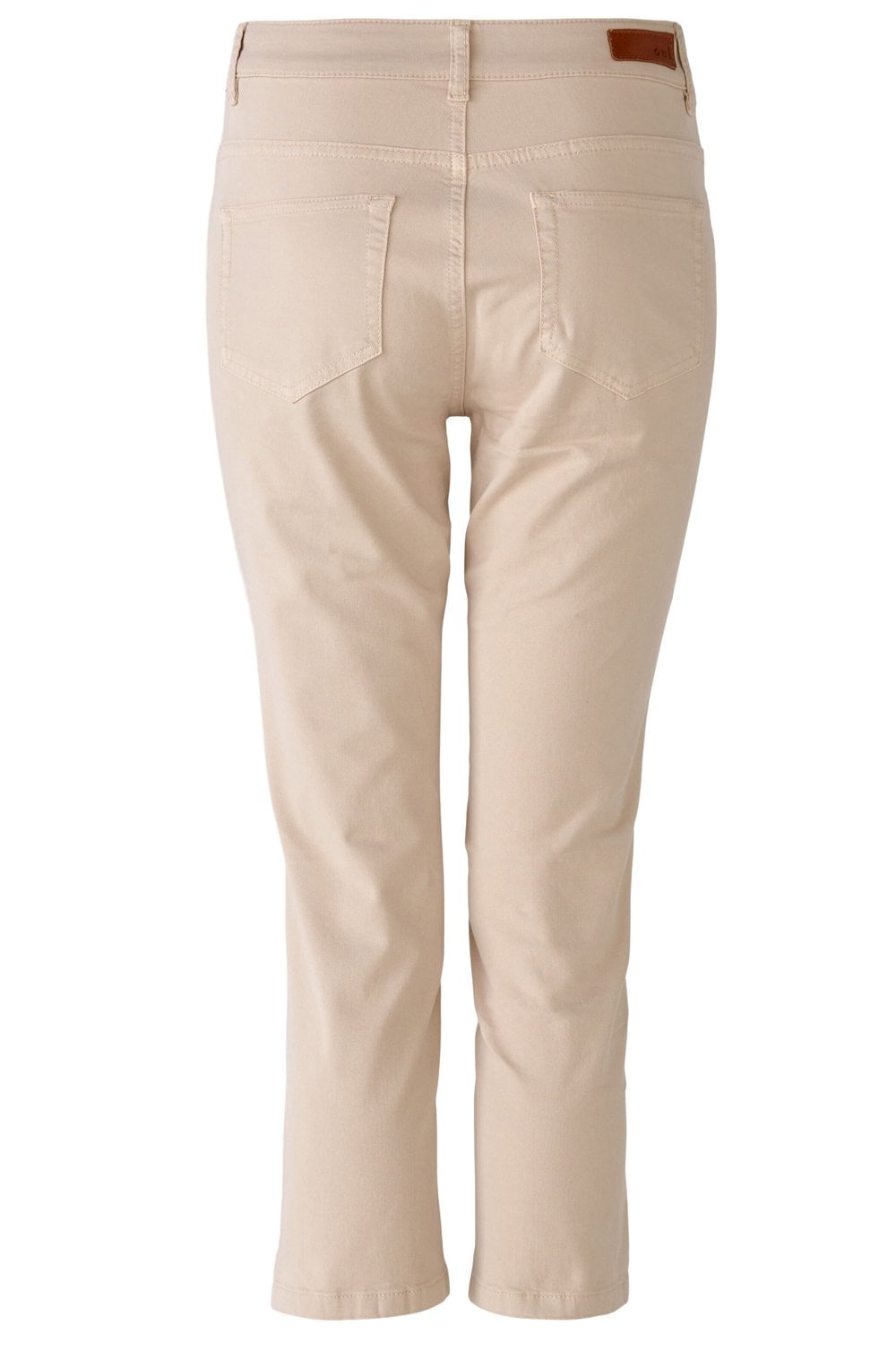Sugar Beige Cropped Skinny Jeans