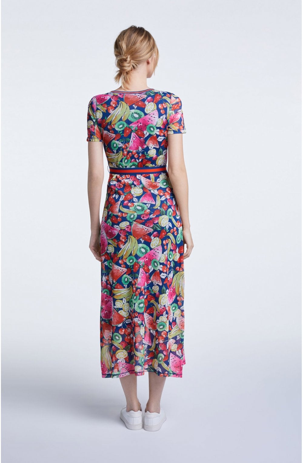 Summer Fruits Maxi Dress