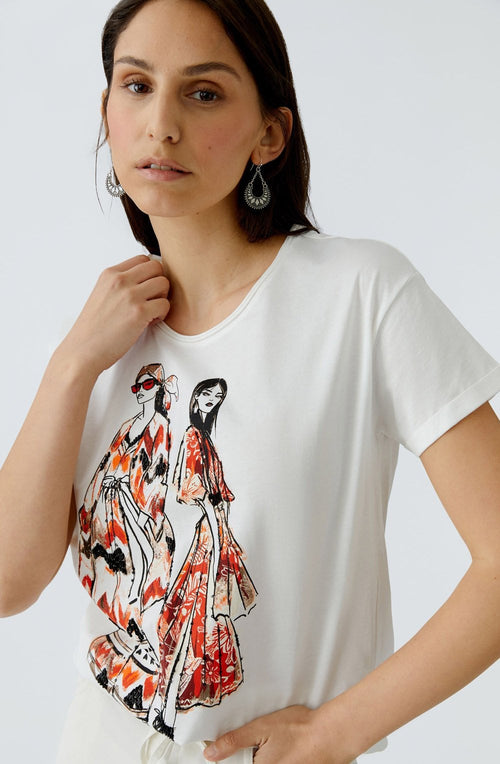 Sunset Journey Shimmering Girls T Shirt