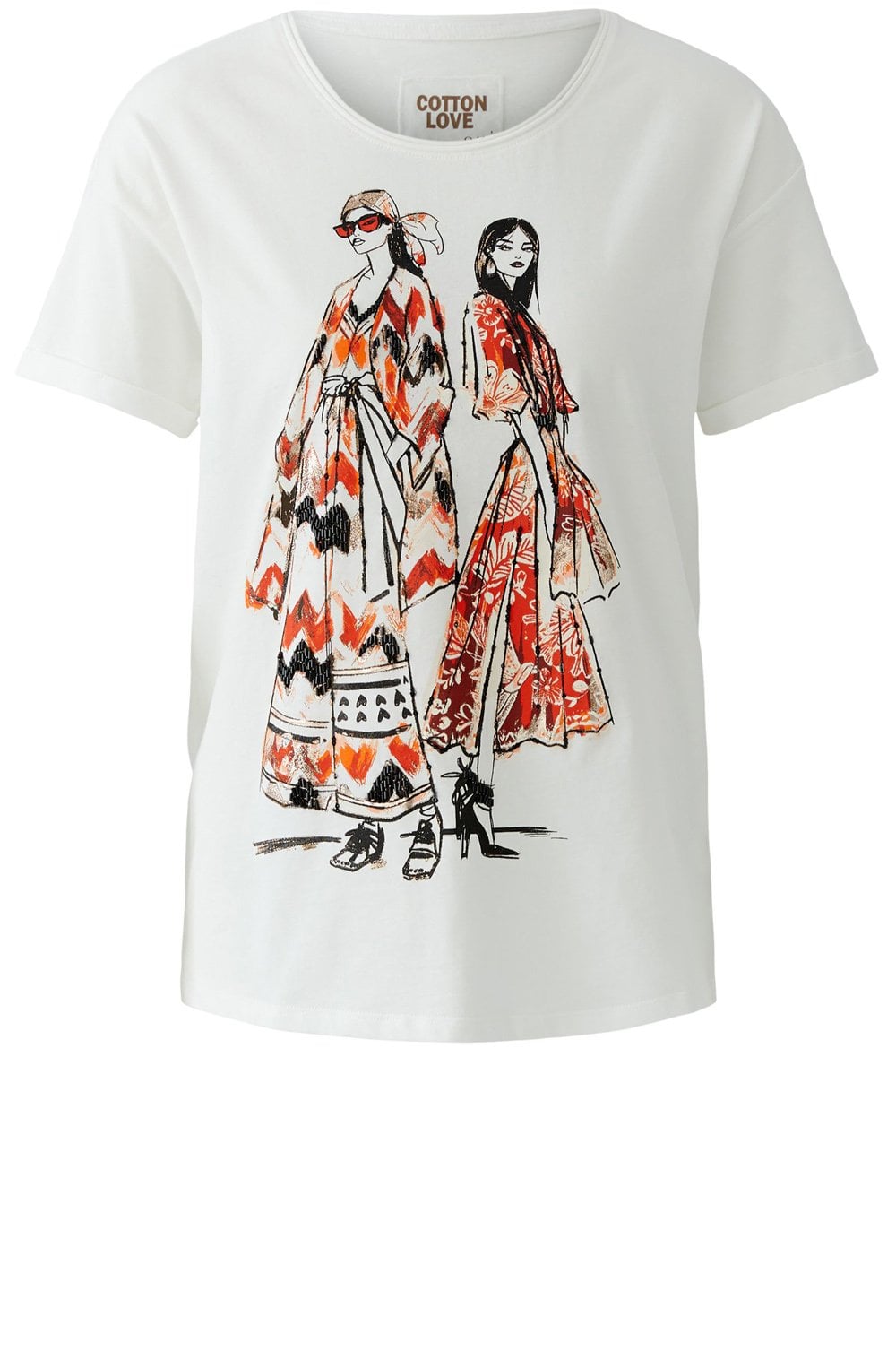 Sunset Journey Shimmering Girls T Shirt