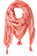 Sunshine State of Mind Aztec Tasselled Scarf