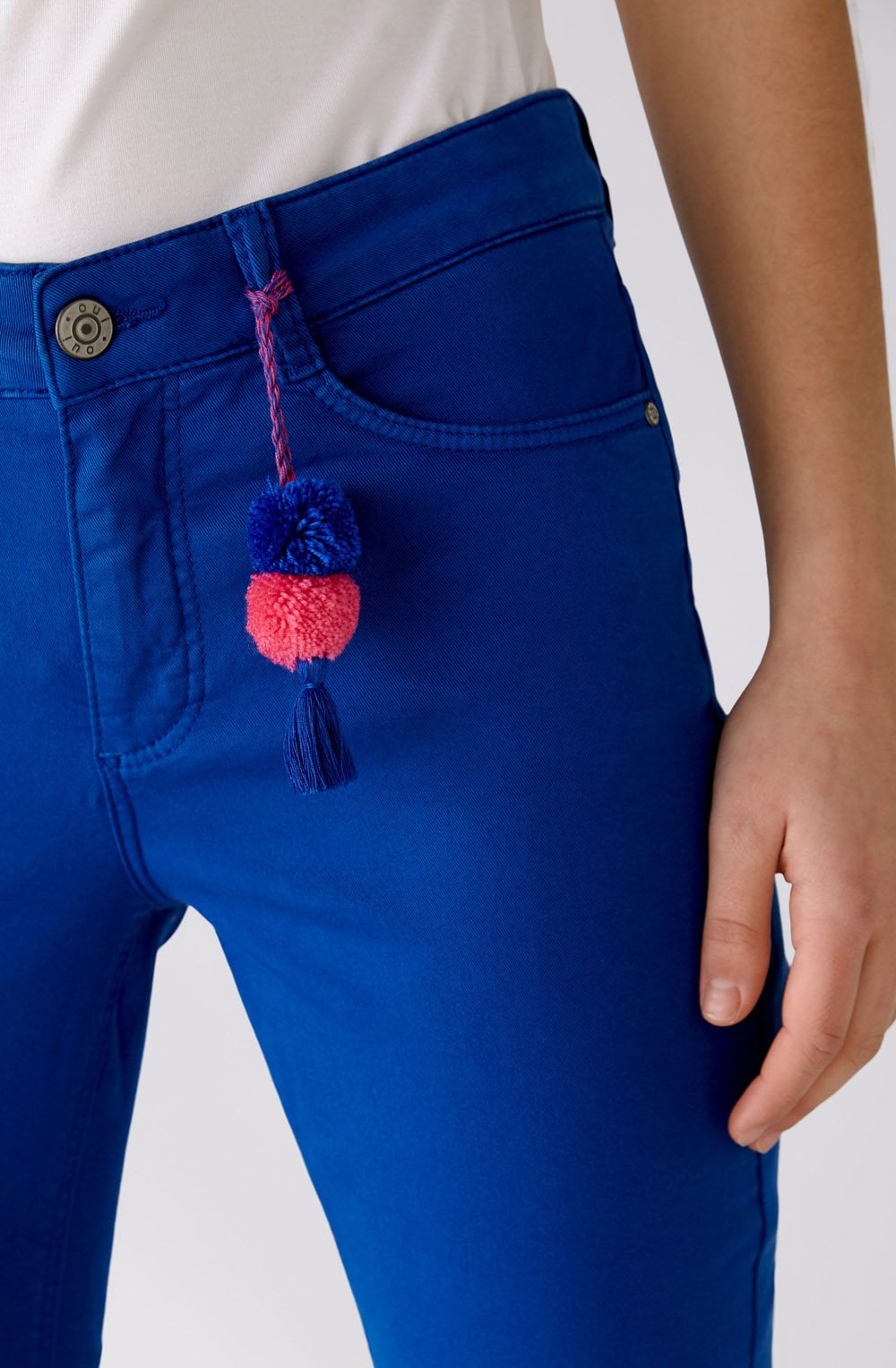 Surf Blue Cropped Jeans