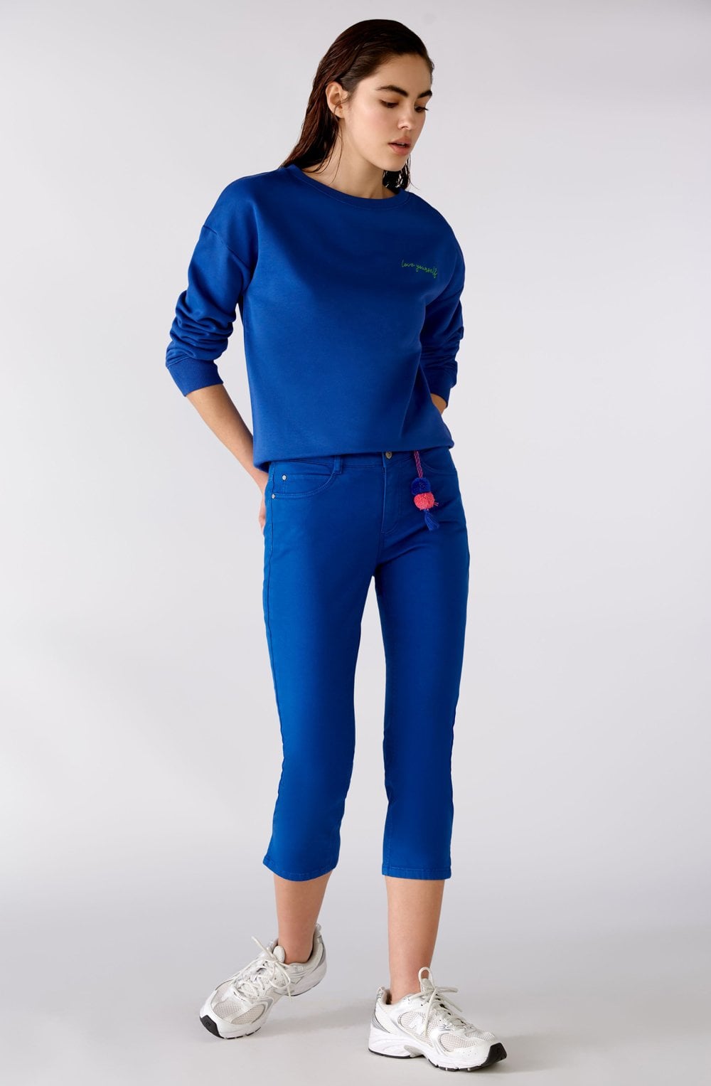 Surf Blue Cropped Jeans