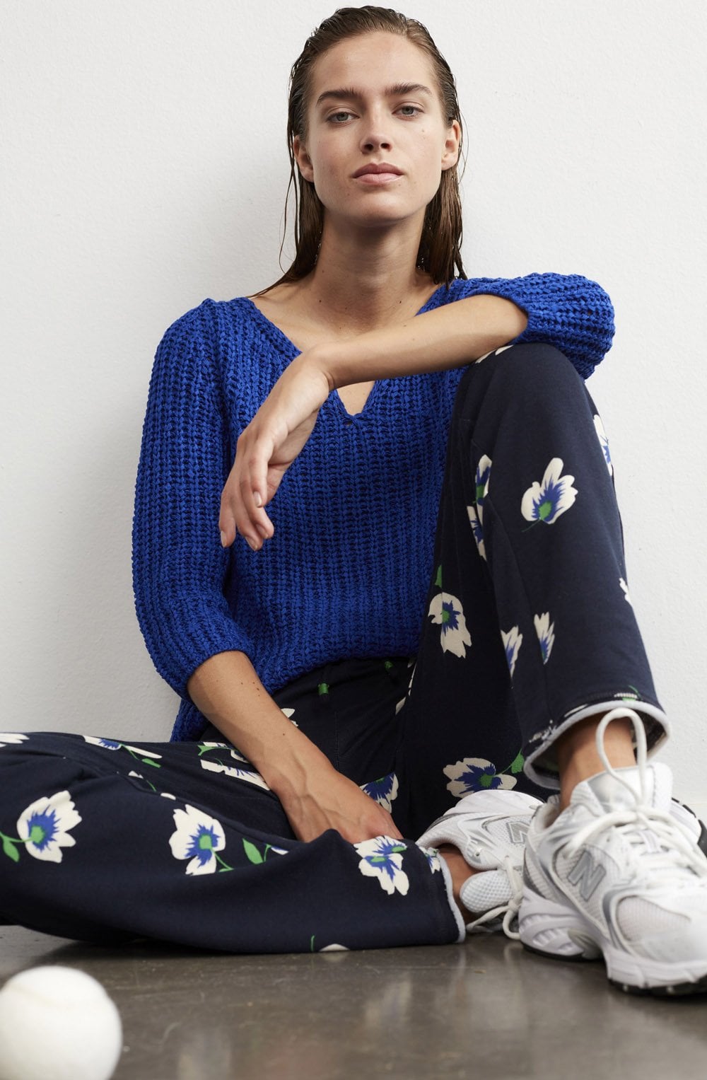 Surf the Web Woven Knit Jumper