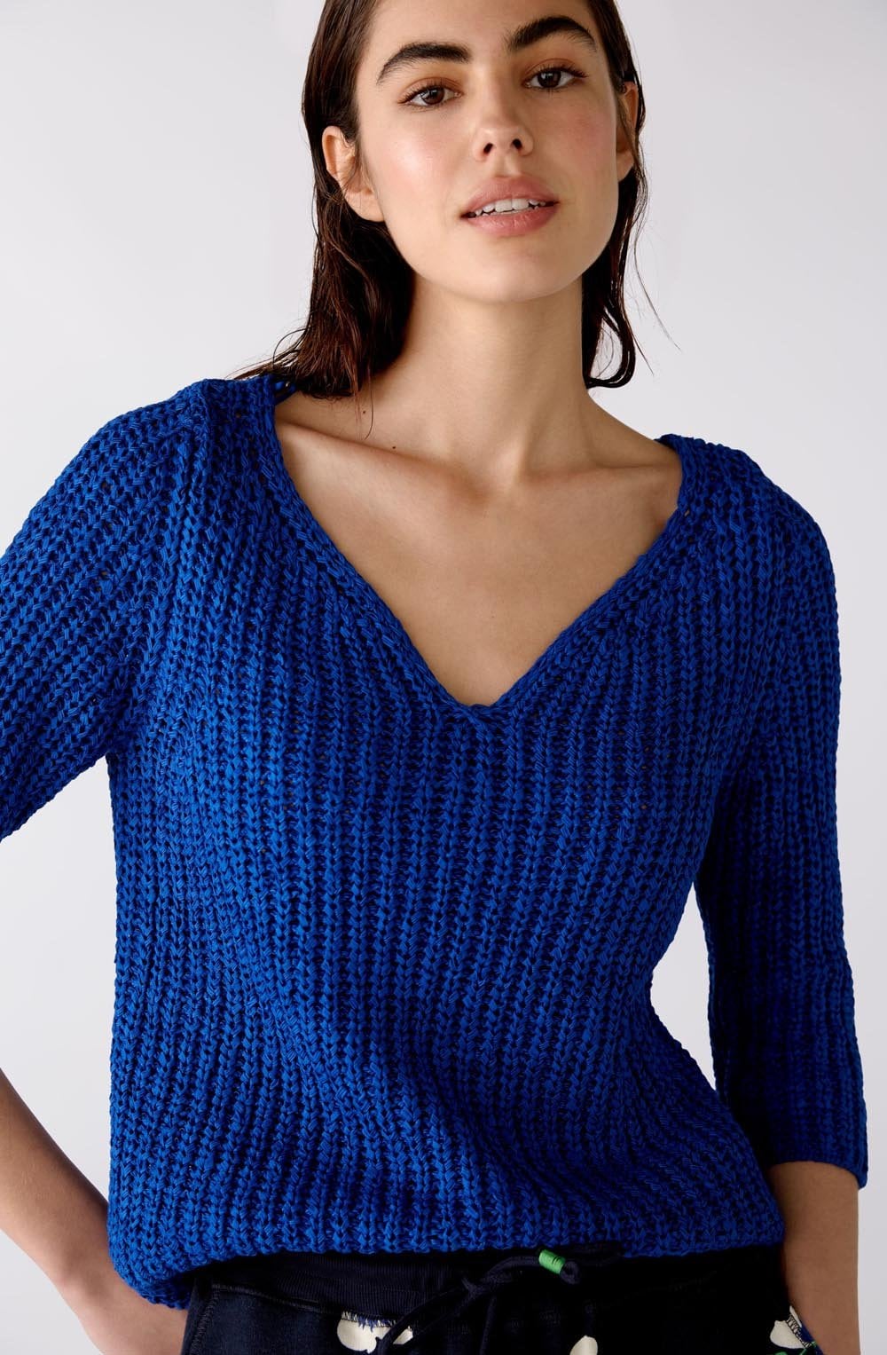 Surf the Web Woven Knit Jumper