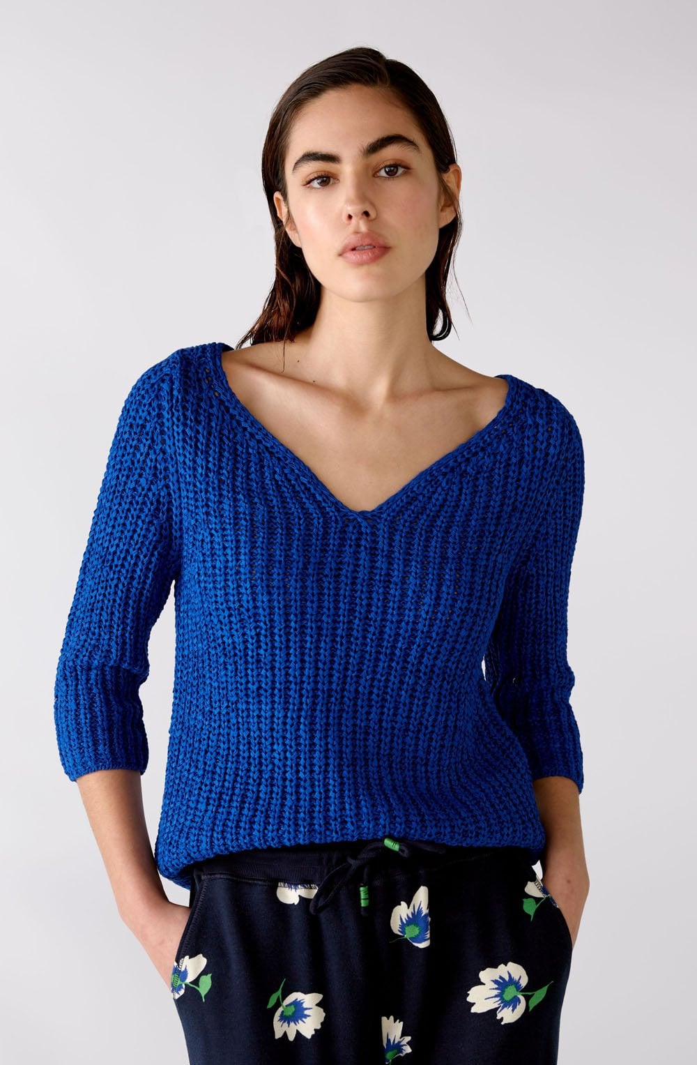 Surf the Web Woven Knit Jumper