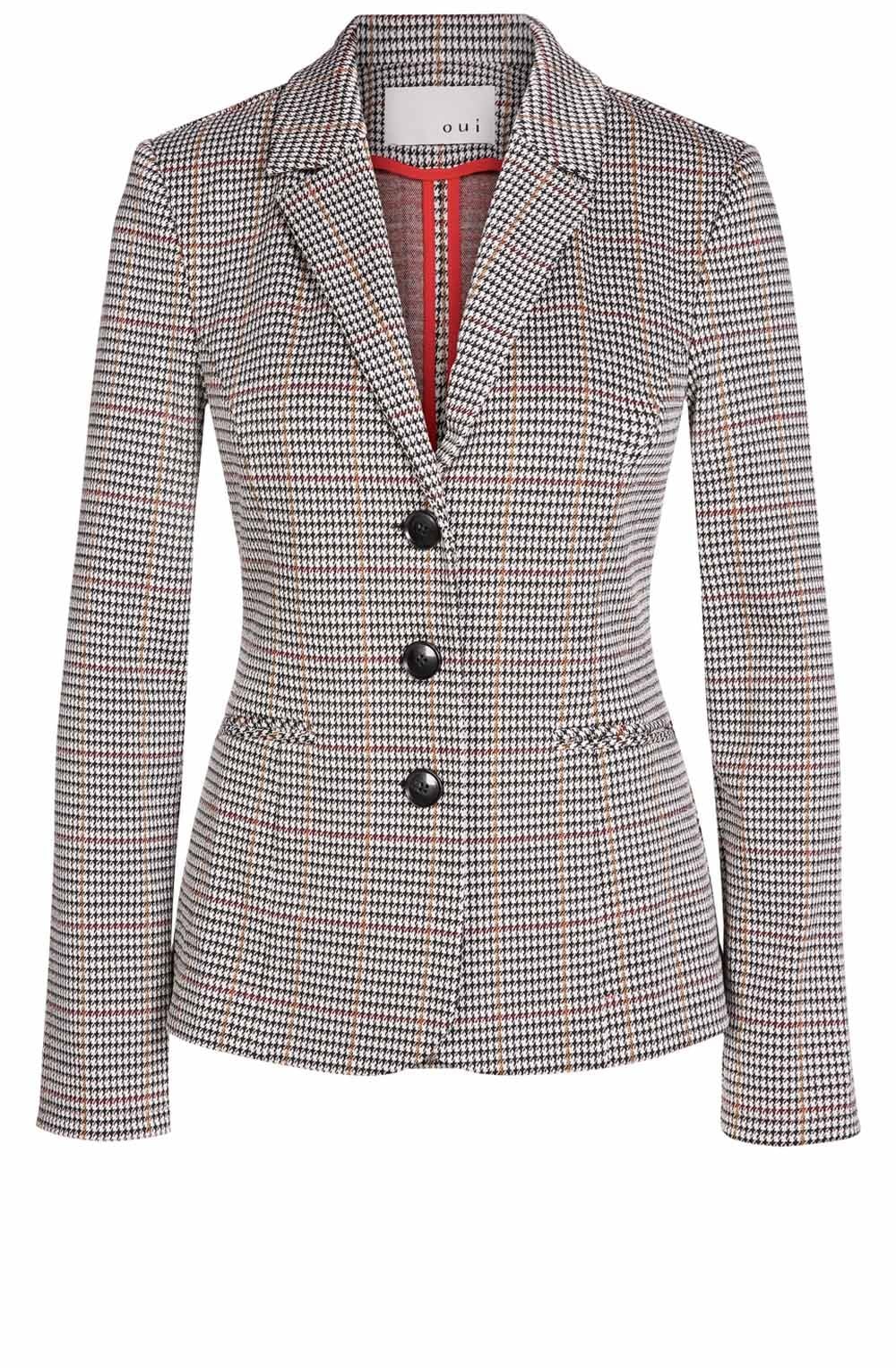 Tailored Check Jacket