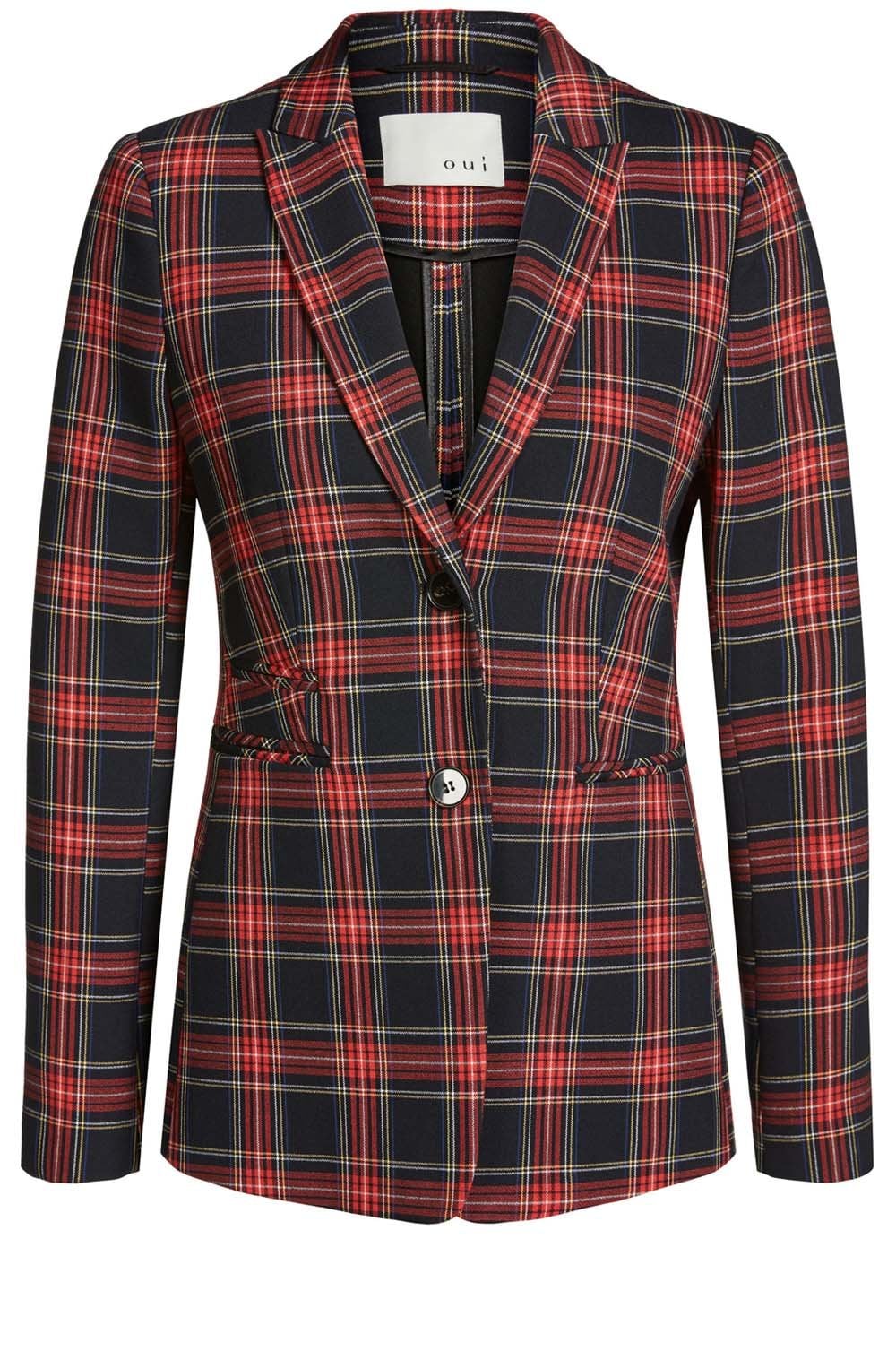 Tailored Tartan Blazer