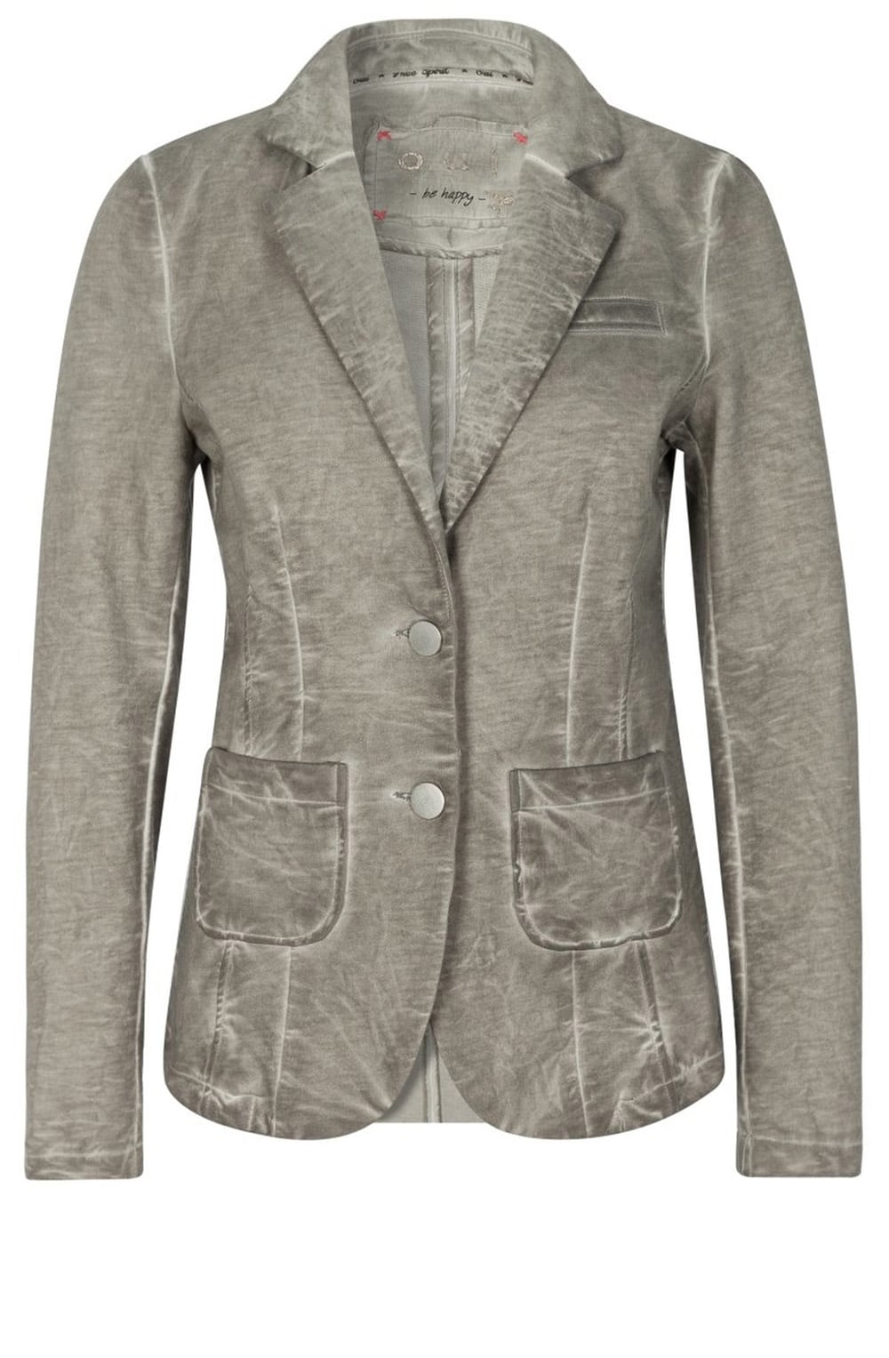 Tailored Washed Effect Jacket
