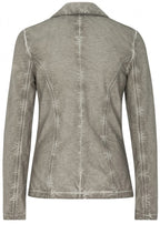 Tailored Washed Effect Jacket