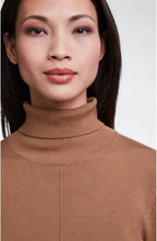 Tan Polo Neck Jumper