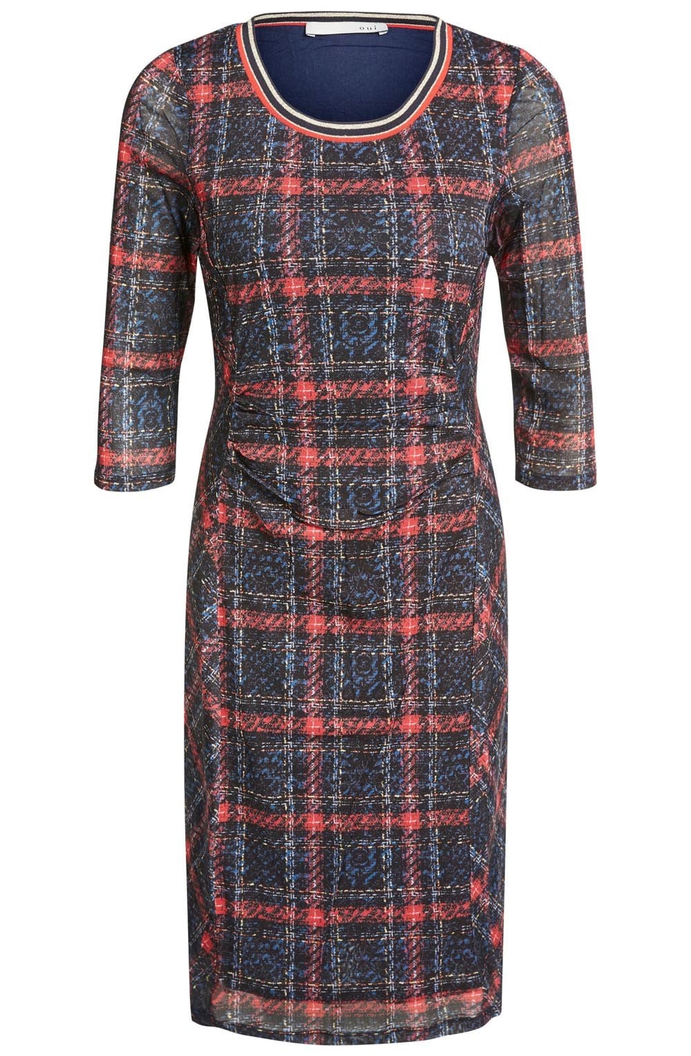 Tartan Print Dress