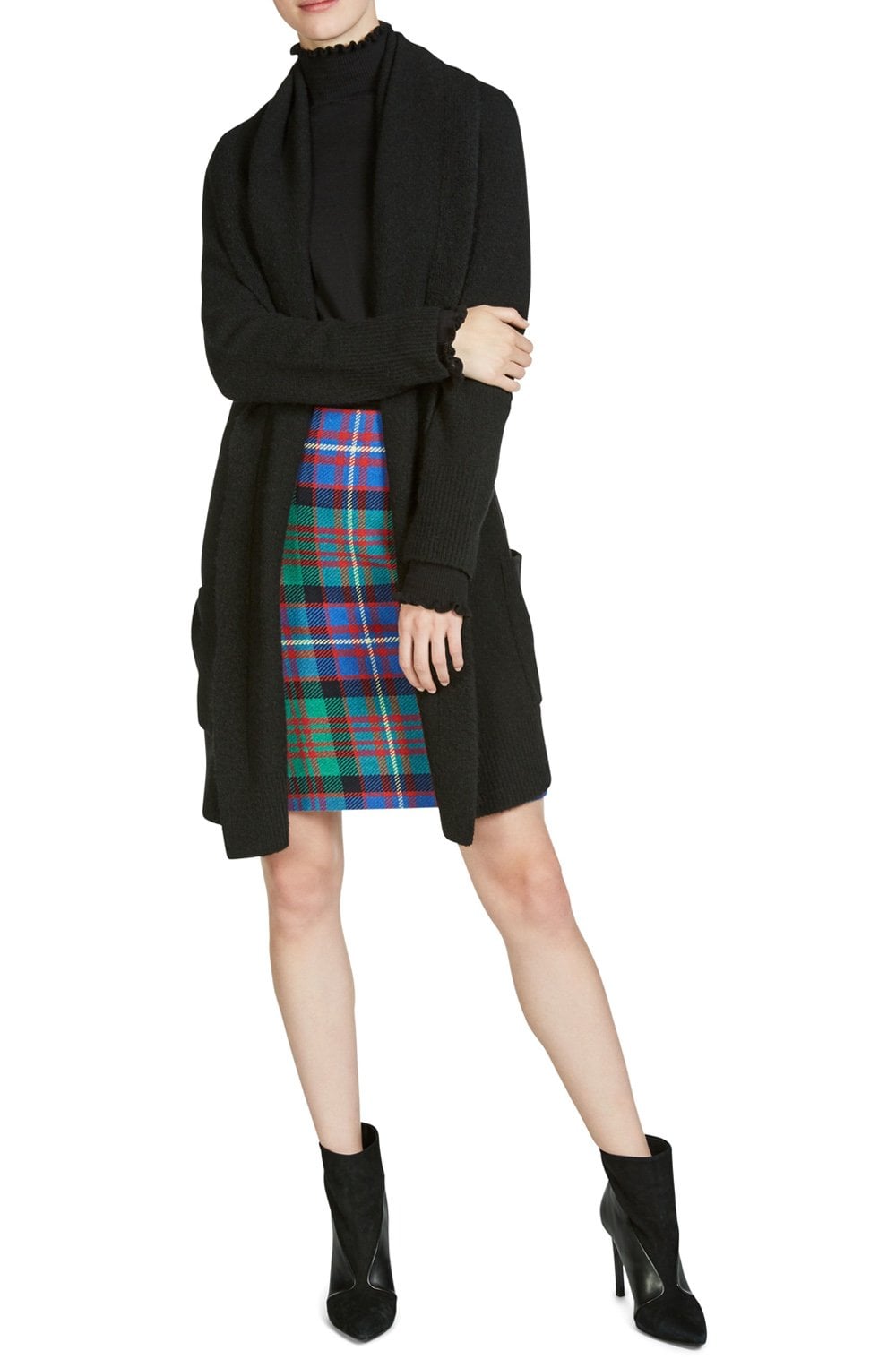 Tartan Print Skirt