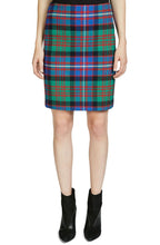 Tartan Print Skirt