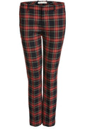 Tartan Print Trousers