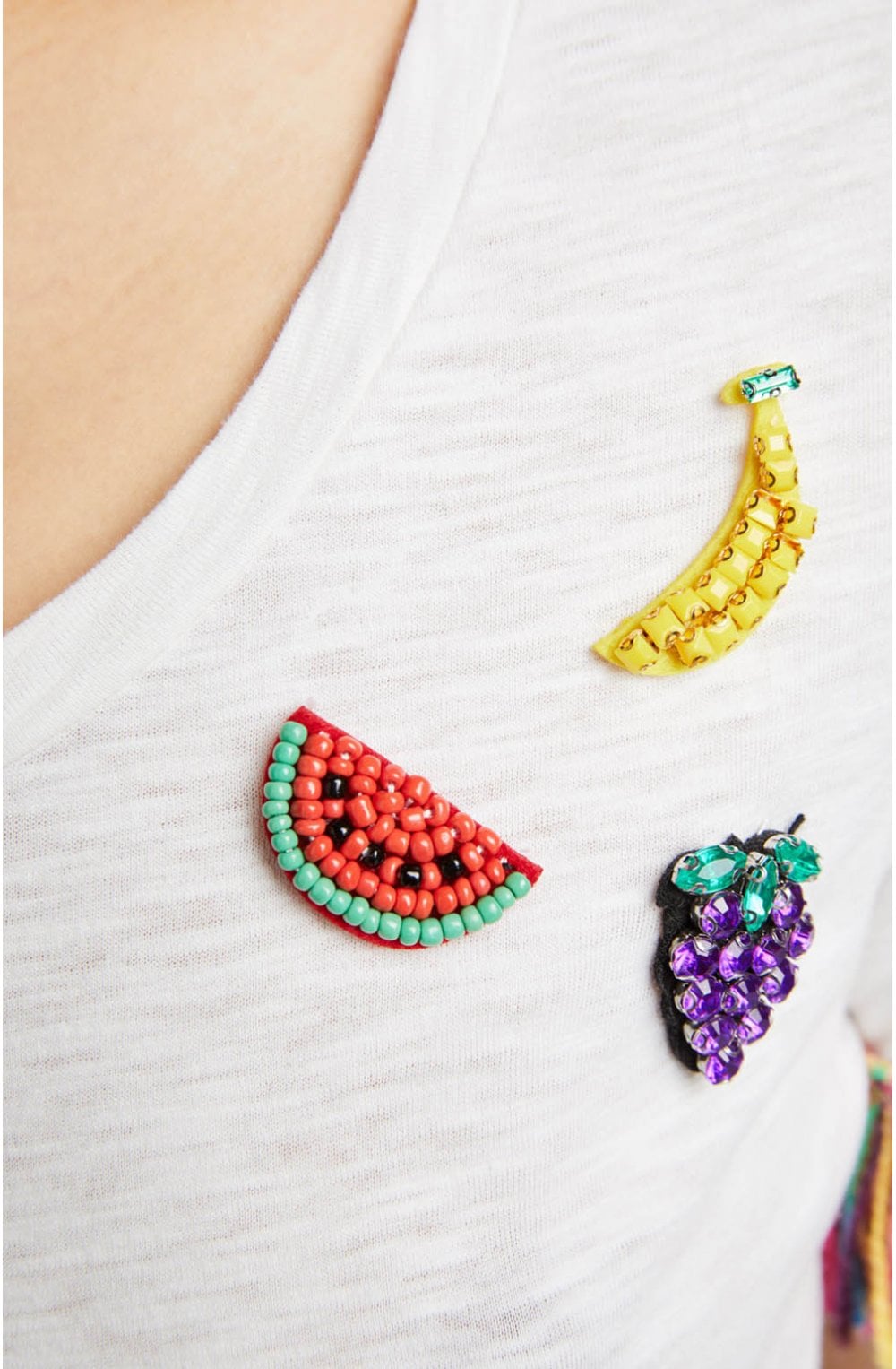 Tassel Sleeved T Shirt
