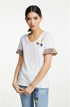 Tassel Sleeved T Shirt