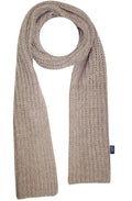 Taupe Chunky Knit Scarf